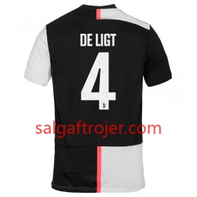 Juventus Fodboldtrøjer Matthijs de Ligt 4 Hjemmebanesæt 2019/20 Kort ærmer